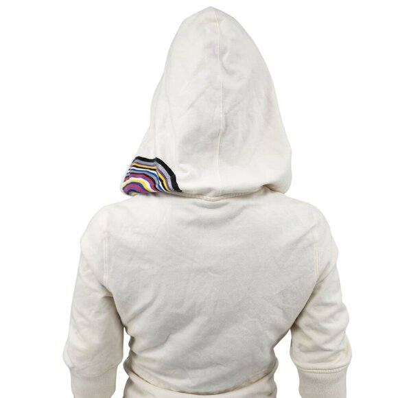 Coogi Girls Multicolor Embroidered Hoodie Jacket With Drawstring Waist Large - Picture 6 of 15